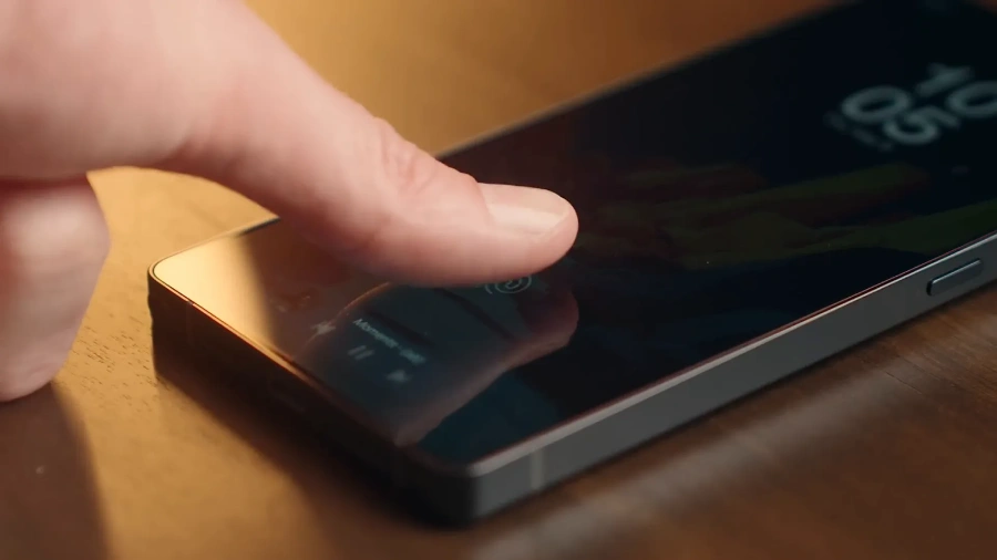 Android phone with in display fingerprint reader 2