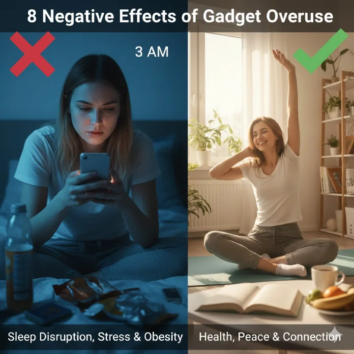 8 Negative Effects of Gadget Overuse: Reclaim Your Health and Time 1 Negative Effects Of Gadgets